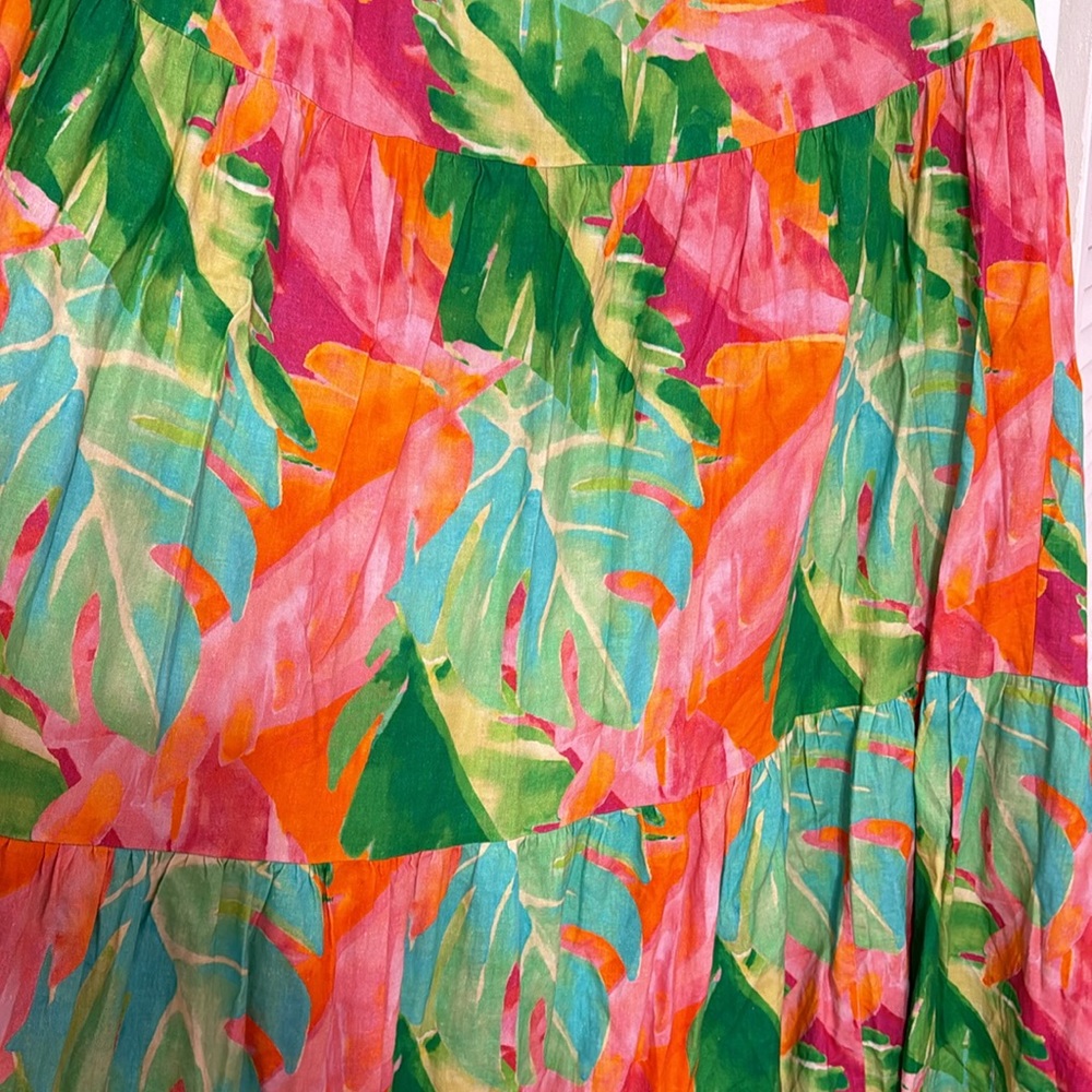 Show me your mu mu Tropic palms Tula Skirt and Top - Picture 4 of 4